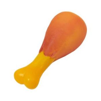 Bite-resistant Dog Toy Cluck Chew Chicken Leg Dog Toy Dental for Pets Yellow