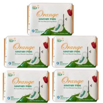 Tulip 16 In One Pack Ultra Thin Sanitary Pads (Smart Choice For Every Woman ) x5PCS