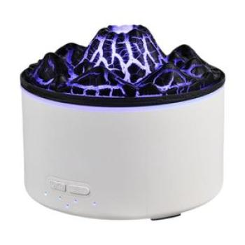 Desk Humidifier Decorative Mountain Shaped 3 White