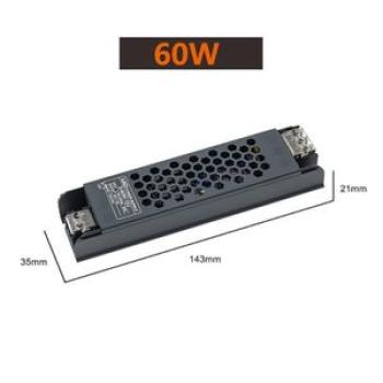 DC 12V 24V LED Power Supply AC110-240V Mute Lighting Transformers 60W 100W 200W 300W LED