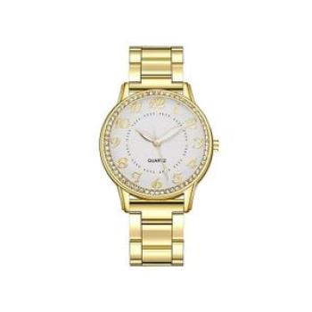 Fashion Ladies Elegant Temperament Steel Band Watch