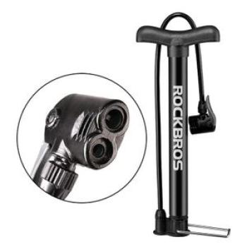 Compact Design High Pressure Floor Pump Tyre Inflation Hand Air Bike