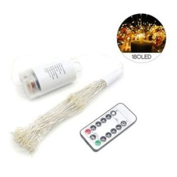 8 Modes Dimmable L-ED Firework Lights Fairy String Light