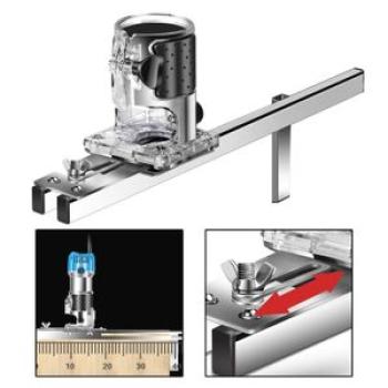 2 In 1 Compact Wood Palm Router Tool Hand Edge Trimmer For Slotting