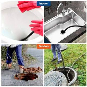 High Pressure Washer Sewer Drain Cleaning Cleaner Jetter Hose 5800PSI