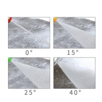 Roof Cleaner Lance Nozzle 15° 25° 40° for Surface 40cm