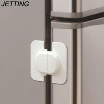 Jetting 1pcs Baby Safety Lock Fridge Drawer Cupboard Cabinet Door Drawer Lock Latch With Double Side