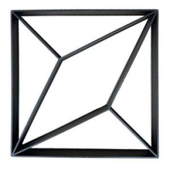 Garden DIY Square Concrete Paving Floor Tile Floor Mold for Garden