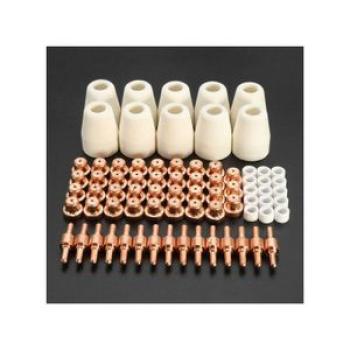75pcs Plasma Cutter Consumable For LG-40 PT-31 Plasma Cutting Torch CUT40 CUT50