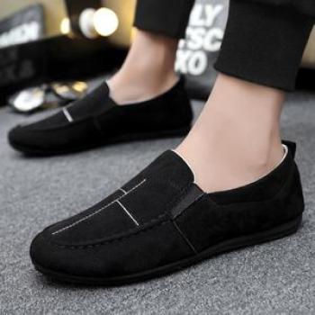 Men Smart Footwear-Black
