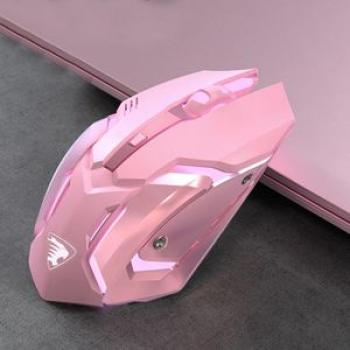 G304 2.4G Wireless Mouse PC Rechargeable Mobile Optical Mouse Pink