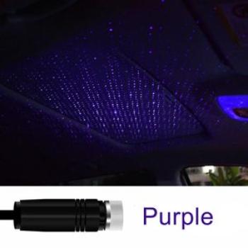 Mini LED Car Roof Star Night Lights Projector Interior Ambient Night Starry Sky USB LED Decorative L