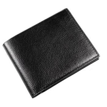 Pu Leather Wallet For Men - Black