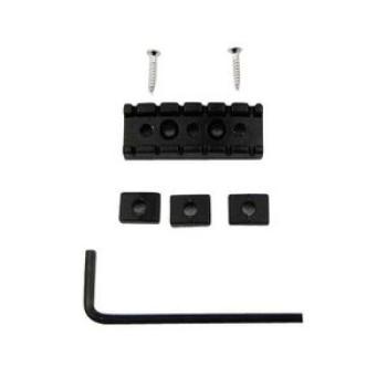 42mm Guitar Metal String Lock Locking Nut for  Electric Guitar Tremolo Double Lock System, Black