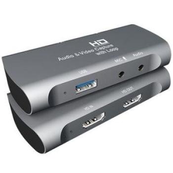 Z27 HDM F  Mic To HDM F USB 2.0 Video Audio Capture Box
