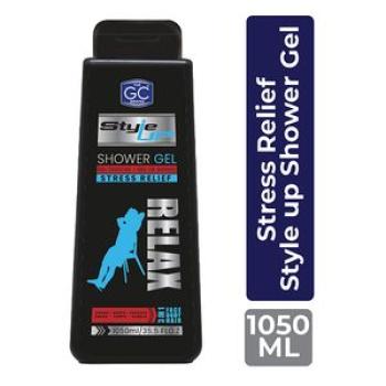 Style Up Shower Gel - Relax - 1050ml - Black