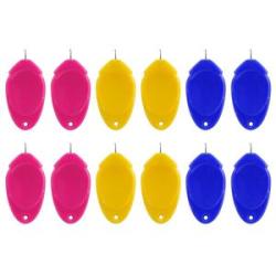 12Pcs Threader, Threader for Hand Sewing/Sewing Machine/Embroidery, Small Eye Needle Threader Hook S
