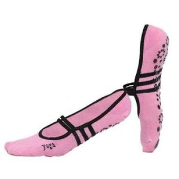Women Anti Slip Bandage Cotton Sports Yoga Socks Ladies Ventilation Pilates Ballet Socks Dance Sock