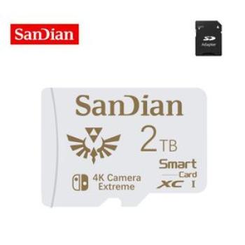 2TB 1TB High Speed SD Memory TF Sd 128GB Tarjeta Microdrive Cartao De Memoria For Juegos Nintendo Sw