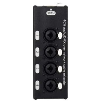1 Male 1 Female 4 Channel 3 Pin Multi Network XLR Cable for Stage Sound Lighting and Recording Studi