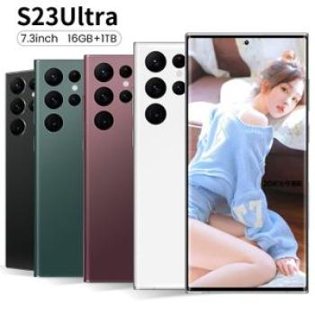 High-End Smartphone S23 Ultra True 4G True Perforation 7.3 Large Screen 13 Million Pixels 16G 1T Tru
