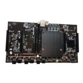 X79 H61 BTC Mining Motherboard LGA 2011 DDR3 Supports 32G 60mm Pitch Support RTX3060 3080 Graphics C