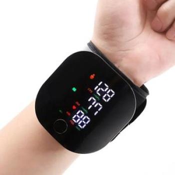 USB Rechargeable Wrist Blood Pressure Monitor English Voice Tonometer Best Automatic Digita Sphygmom