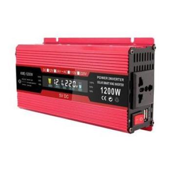 1200W Car  Inverter 12V To 110V AC Converter Solar Inverter