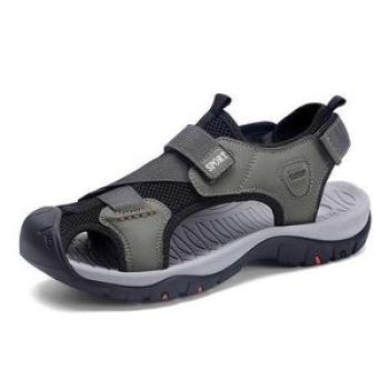 Men`s Non-slip Sandals Lightweight Beach Shoes-Green
