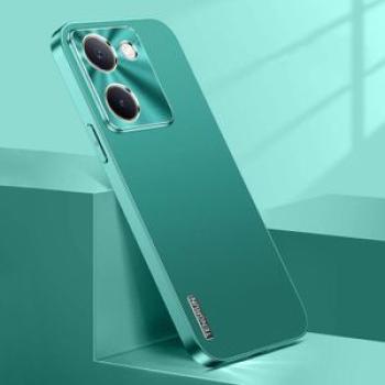 Micro Frosted Metal Paint Case For vivo Y100