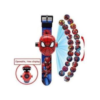 Children Wrist Watches24 Pattern Projection Spiderman
