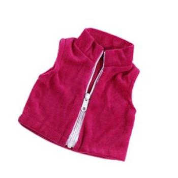 Zippered Waistcoat Clothes For 18` AG American Doll Doll Outfits