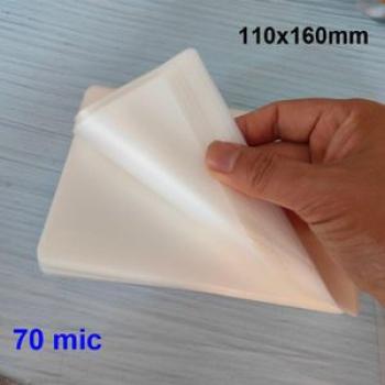 100pcs 160*110mm 50mic 6inch Laminating Film Laminating Pouch Sheets Great Protection for Photo Pape