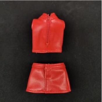1/6 Female Fashionable Handsome Motorcycle Short Jacket Skirt Set 12Inch Action Figure Body Model