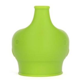 OR Elephant Silicone Sippy Cup Lid Spill-Proof Cover Babies Drinking Tool Green