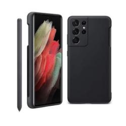 For S21 Ultra Silicone Case with S Pen Replacement For Galaxy S21 Ultra Stylus Pen+Case Built-in Pen
