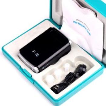 F-16 Hearing Aid Sound Amplifier High Power Pocket Wired Box Protable Mini Ear Stand Amplifier