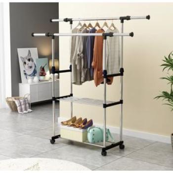 Shoe Clothes Storage Rack Hanger Floor Closet