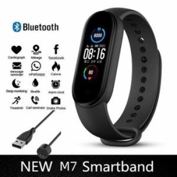 M7 Smart Watch Men Women Smartband Heart Rate Smartwatch Fitness Tracker Blood Pressure Sport Smart