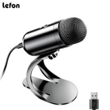 Condenser USB Microphone Plug&Play Recording Professional Microphone for PC Computer Laptop Mac YouT