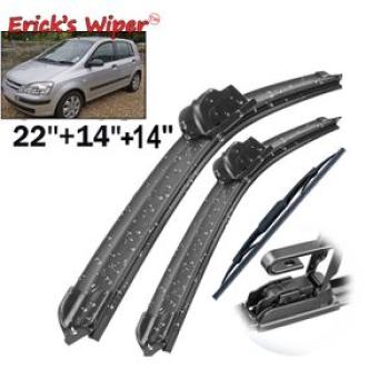 Erick`s Wer Front & Rear Wer Blades Set Kit For Hyundai Getz 2002 - 2009