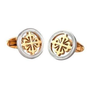 Cufflinks Tuxedo Shirt Studs Unisex Round Dress Shirt Cuff Links For