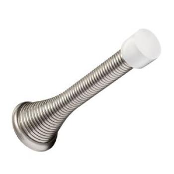 (silver)Spring Door Stopper Door Stop Wall Decorative Door Stopper Protect Doors & Wall Spring Door