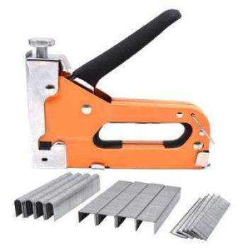 Heavy Duty Staple Stapler Tacker  600 Nails 3 In 1