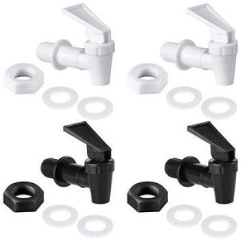 4 Sets Replacement Cooler Faucet Water Bottle Jug, Dispenser Tap Spigot Spout Water Beverage Lever P