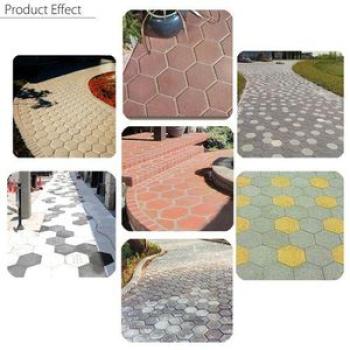 DIY Driveway Paving Stone Mold Concrete Stepping Pathmate Pavement Mould Paver