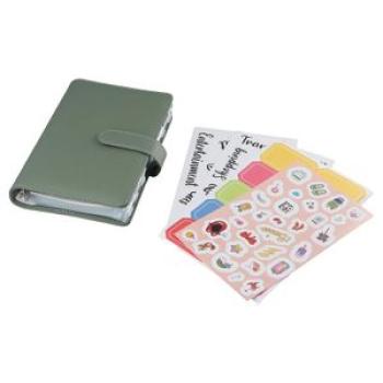 Zipper Envelopes Budget Binder A6 Budget Wallet Cash Envelopes Money Saving Binder for Budgeting