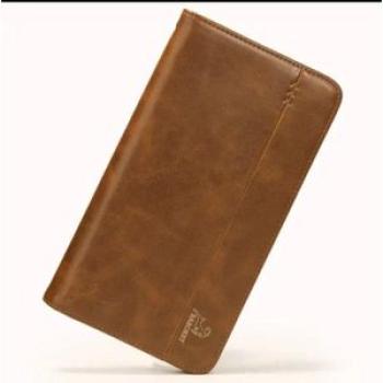 Vintage Long Wallet/Purse - Brown