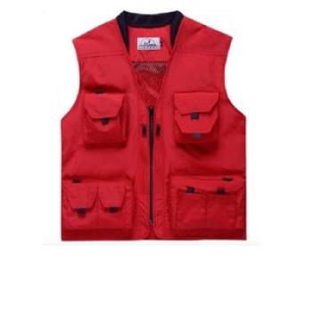 Photography Camera Vest - Red