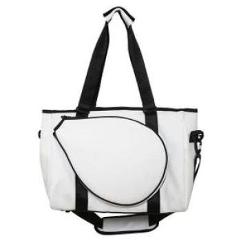 Badminton racket bag, large women`s crossbody bag, sportswear clothes, tennis bag, portable sports a